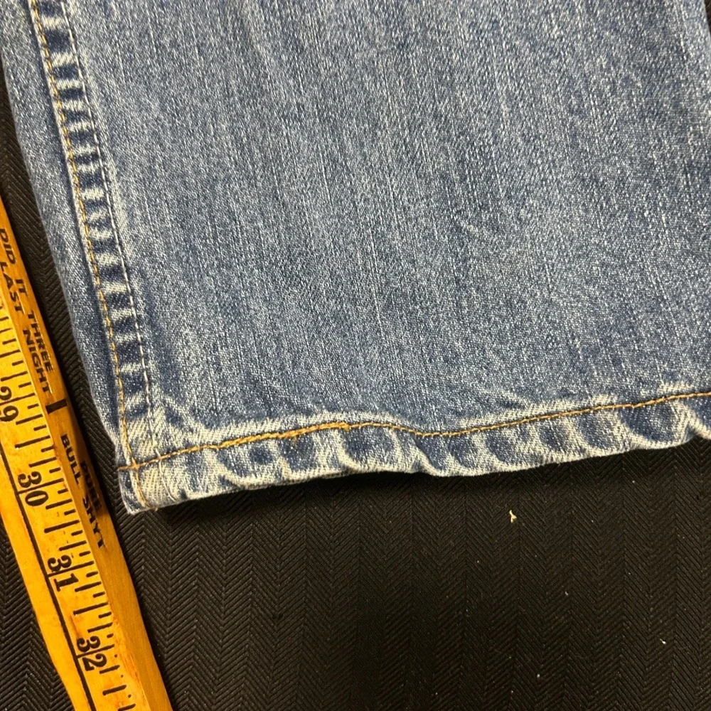 Levis 505 Regular Fit Jeans Mens 34x32 Medium Wash Blue Straight Leg Denim VTG